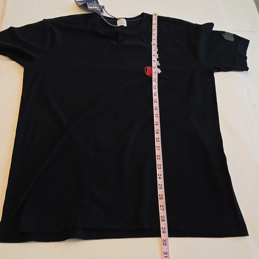 NWT KUME.JP Japan Streetwear Black Graphic Short Sleeve Tshirt Cotton Size Large - Picture 15 of 17